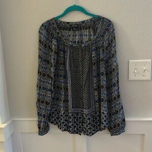 Lucky Brand Tunic Top Size M